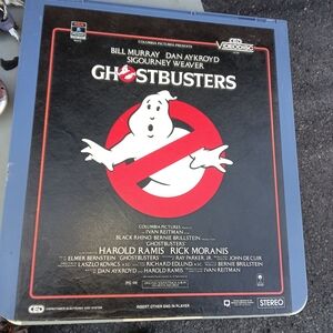 Ghostbusters Videodisc - Vintage Like New